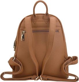 img 1 attached to 🎒 KKXIU Girls Backpack: Trendy Leather Tassel Women's Handbags & Wallets