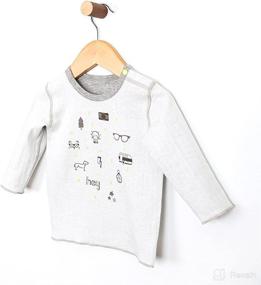 img 1 attached to 👶 SEO-Optimized: Robeez Baby Girls' Long Sleeve Tee