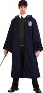 fantastic beasts the crimes of grindelwald slytherin adult vintage wizard robe one size blue logo