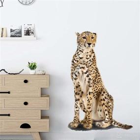 img 2 attached to ROFARSO Lifelike Stickers Removable Decorations Nursery best for Décor