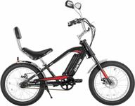 ride in style: joystar 20/26 inch fat tire chopper electric bike for adults with 350w/500w power - perfect beach cruiser bike! logo
