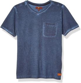 img 4 attached to All Mankind Sleeve T Shirt Classic Boys' Clothing at Tops, Tees & Shirts