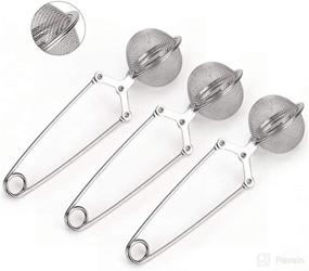 img 4 attached to Strainer Handle Stainless Infuser Filters Kitchen & Dining made as Coffee, Tea & Espresso
