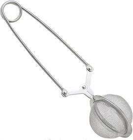img 1 attached to Strainer Handle Stainless Infuser Filters Kitchen & Dining made as Coffee, Tea & Espresso