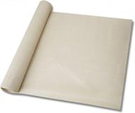 6x25' beige sunscreen shade fabric roll - 95% uv block privacy screen for outdoor garden, greenhouse barn logo