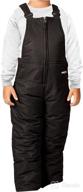 arctix baby-girls high chest snow bib overalls logo