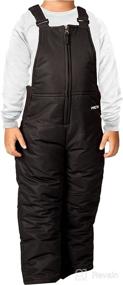 img 4 attached to Arctix Baby-Girls High Chest Snow Bib Overalls