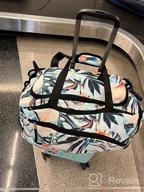 картинка 1 прикреплена к отзыву Ondine Lotus Travel Duffle Bag For Women - Large 61L Weekend Bag With Shoe Compartment, Waterproof Sports Backpack For Football, And Overnight Trips - COTEY 25 от Tim Nicholas
