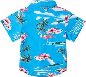 img 3 attached to Hawaiian Vacation Girls' Christmas 🌺 Clothing: Enlifety Tops, Tees & Blouses