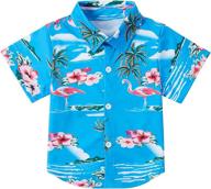 hawaiian vacation girls' christmas 🌺 clothing: enlifety tops, tees & blouses logo
