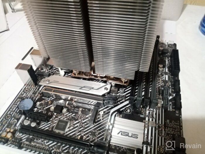 img 2 attached to 💻 ASUS Prime B560M-A AC Intel B560 (LGA1200) mATX Motherboard with PCIe 4.0, Dual M.2 Slots, 8 Power Stages, 1GbLAN, DisplayPort, Dual HDMI, Rear USB 3.2 Gen 2 Type-C, On-Board Wi-Fi 5 Module, AuraSync, and Addressable RGB review by Ahmad ᠌