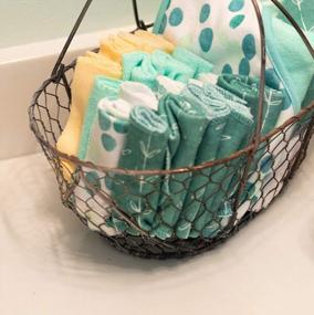img 2 attached to Soft And Gentle: Get The Spasilk Baby 10 Pack Terry Bath Washcloth Wipes For Your Little One'S Delicate Skin!