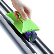 🔧 versatile handheld brush tool for cleaning door and window tracks, gutter gaps, glass, tiles, blinds, car vents, air conditioning, and keyboards логотип