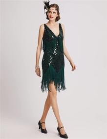 img 1 attached to BABEYOND Womens Flapper Roaring Gatsby Women's Clothing - Dresses