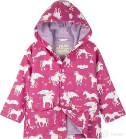 img 2 attached to 🌂 Printed Raincoats for Hatley Girls