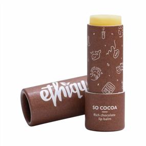 img 4 attached to Питательный бальзам для губ Ethique So Cocoa - без пластика, веганский, без жестокости, экологически чистый, 0,32 унции (упаковка из 1 шт.)