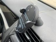 img 2 attached to Xiaomi Wireless Car Charger 20W Black Wireless Charger Holder review by Kirana ᠌