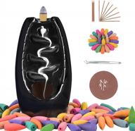 discover serenity with soyo backflow incense burner & aromatherapy set – perfect for home, office & yoga логотип
