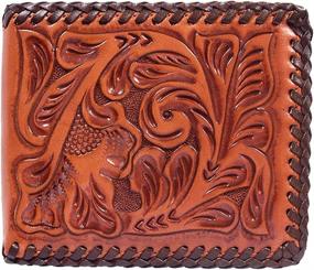 img 2 attached to 🤠 Handcrafted 3D Western Bifold Wallet