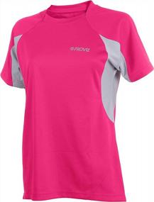 img 4 attached to Stay Cool And Comfortable With Proviz Women'S Active Tee In Vibrant Raspberry Color