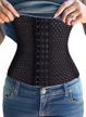👗 adjustable waist cincher trainer - sayfut body tummy girdle control corset shaper in black logo
