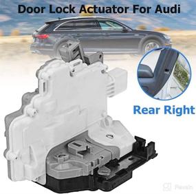 img 3 attached to Ensun 3C4839016B Door Lock Latch Actuator Rear Right Passenger Side (7 Pin) - Premium Quality and Reliable Performance
