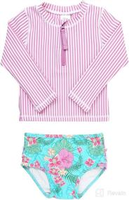 img 4 attached to RuffleButts Toddler Desert Blossoms Sleeve Apparel & Accessories Baby Boys best in Clothing