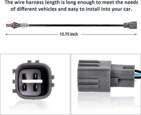 img 2 attached to Nifeida 234-4260 Downstream O2 Sensor SG368 for Toyota Camry 4Runner Tundra Venza Avalon FJ Cruiser Tacoma | Compatible with Lexus ES350 GX460 GX470 LX470 LX570 2003-2018 | Oxygen Sensor Replacement