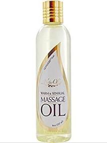 img 1 attached to Organic Warm And Sensual Massage Oil - 8Oz - 100% Natural Blend - Unisex Body Oil Made In USA!