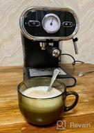 img 1 attached to Rozhkovy coffee maker Kitfort KT-702, black review by Dorota Dorota ᠌