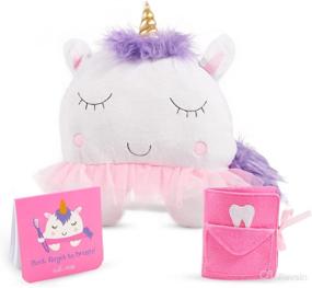 img 4 attached to Unicorn Pillow Notepad Keepsake Pouch