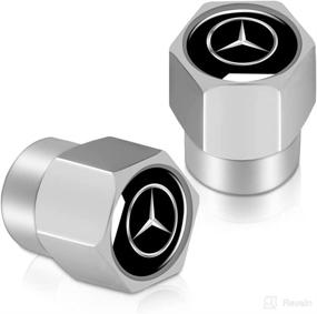 img 1 attached to Mercedes Benz Suitable Accessory Pieces Silver，This