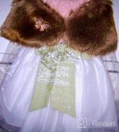 картинка 1 прикреплена к отзыву 👰 Плед для цветочной девочки на свадьбу из искусственного меха от Steven Wood