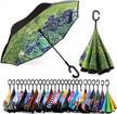 upside down inverted umbrella with c-shaped handle - waterproof, windproof, and anti-uv for men and women by siepasa logo