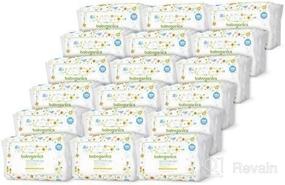 img 2 attached to 👶 Babyganics Fragrance Free Face, Hand & Baby Wipes - 1800 ct, Varying Packaging