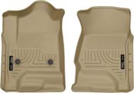 husky liners silverado sierra double interior accessories : floor mats & cargo liners logo