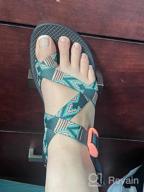 img 1 attached to Chaco ZCLOUD Womens Sandals Oculi Men's Shoes and Athletic review by Josh Sheehan