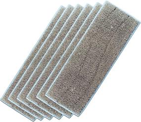 img 4 attached to LICORNE 6 Pack Washable Mop Heads for Braava Jet M Series - Reusable Wet Sweeping Pads Compatible with iRobot Braava Jet M6 (6110) Mop