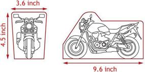 img 2 attached to 🛡️ Protect Your Motorcycle with Coolsheep 4XL Camouflage Rainproof Lockhole Cover for Indian Chief Chieftain Roadmaster Dark Horse 116 inch