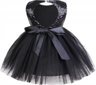 sparkle and shine: toddler sequin party dress with lace and tulle логотип