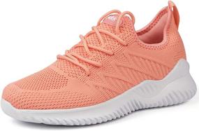 img 4 attached to Workout Walking Lightweight Comfortable Sneakers Women's Shoes ~ Athletic