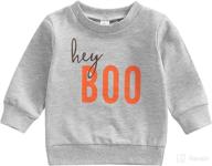 👕 sis/bubba letter print toddler sweatshirt: adorable matching clothes for baby girl boy логотип