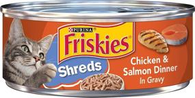 img 3 attached to Friskies Chicken Salmon Savory Shreds