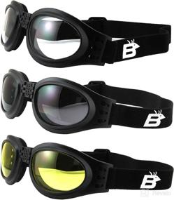 img 4 attached to Birdz Eyewear Parrot Motorcycle Goggles Motorcycle & Powersports