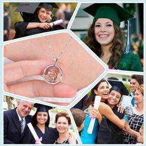img 3 attached to 2022 Graduation Compass Necklace: The Perfect Gift For Her - Students, Granddaughters, And Best Friends