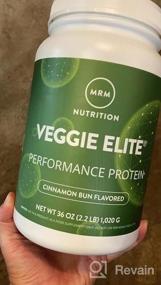 img 4 attached to Vegan Salted Caramel Protein With Digestive Enzymes: MRM Nutrition'S Veggie Elite Performance Plant-Based Protein, Gluten-Free And Packed With BCAAs For Optimal Results - 30 Servings