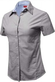 img 3 attached to Stylish & Durable Women'S Button-Down Shirt For Office/Formal Wear