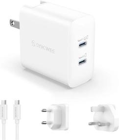 img 4 attached to USB C Charger Syncwire 67W 2-Port PD 3.0 USB C Fast Charger With 1.8M USB-C Cable Travel Foldable Charger For MacBook Pro/Air, IPad Pro, IPhone 14/13/12/11 Series, Galaxy S22, Dell XPS 13, Pixel Etc