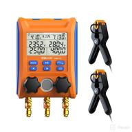 elitech lmg-10 hvac digital manifold gauge with 2-way valve and thermometer clamps logo