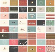48 unique design blank greeting cards w/ envelopes - perfect for all occasions | barcaloo логотип